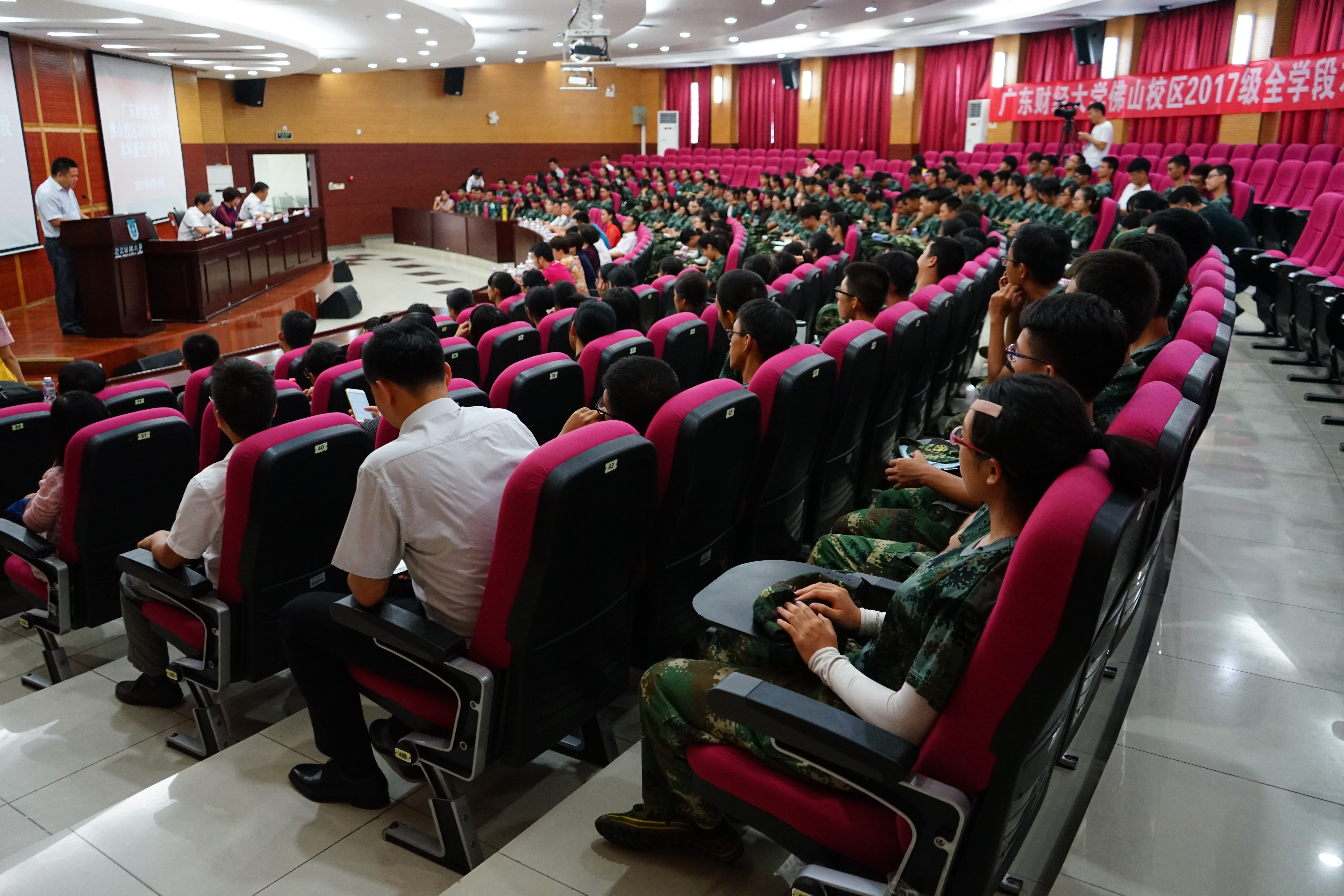 典礼现场 练映哲